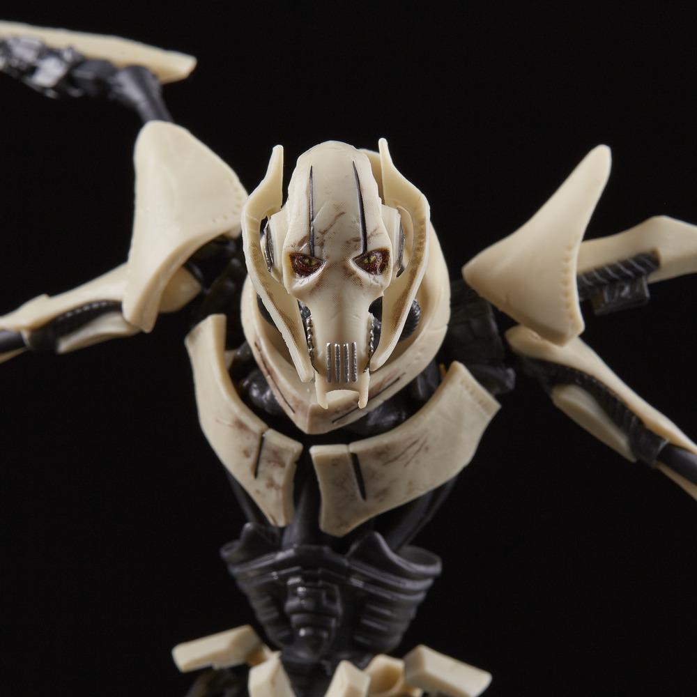 Hasbro Star Wars The Black Series General Grievous 6-inch-scale Figure ฮาสโบร สตาร์ วอร์ส เดอะ แบล็ค ซีรีส์ หุ่นโมเดลฟิกเกอร์ นายพลกรีวัส ขนาด6 นิ้ว ลิขสิทธิ์แท้