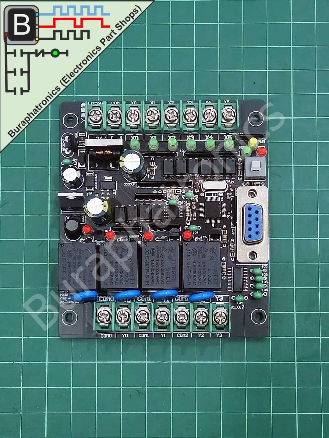 FX2N-10MR + USB-RS232 1 เส้น