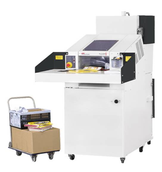 ขายถูก เครื่องทำลายเอกสารพร้อมอัดเศษวัสดุ HSM รุ่น SP 4040V