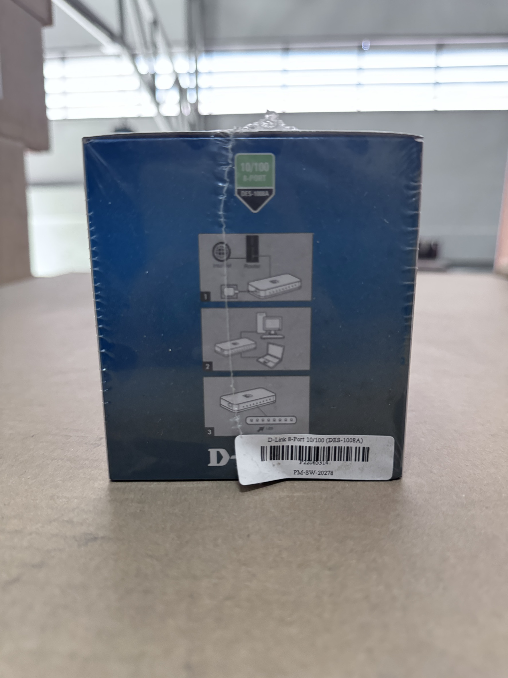 สวิตซ์ D-Link 8-Port 10/100 (DES-1008A) ของใหม่