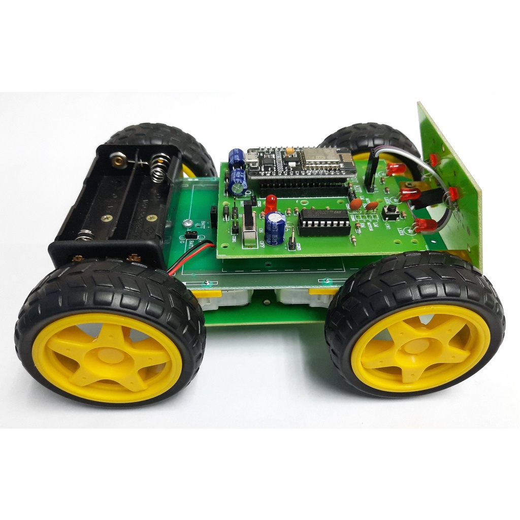 MB108 หุ่นยนต์ MicroBot 4WD ควบคุมด้วยโทรศัพท์มือถือ (WiFi)