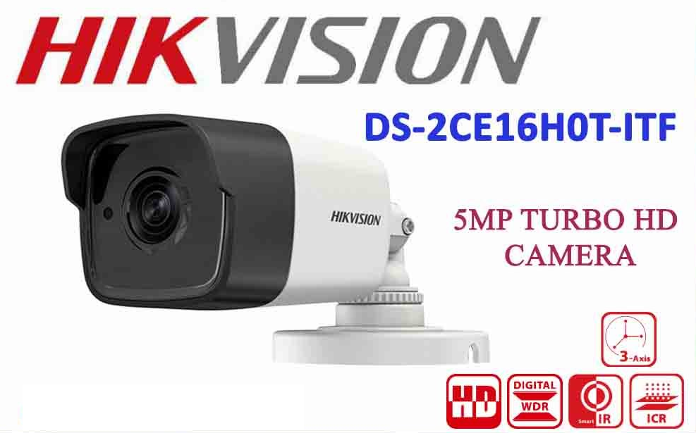 ขายถูก HIKVISION Turbo HD รุ่น DS-2CE16H0T-ITF ความละเอียด 5 ล้านพิกเซล