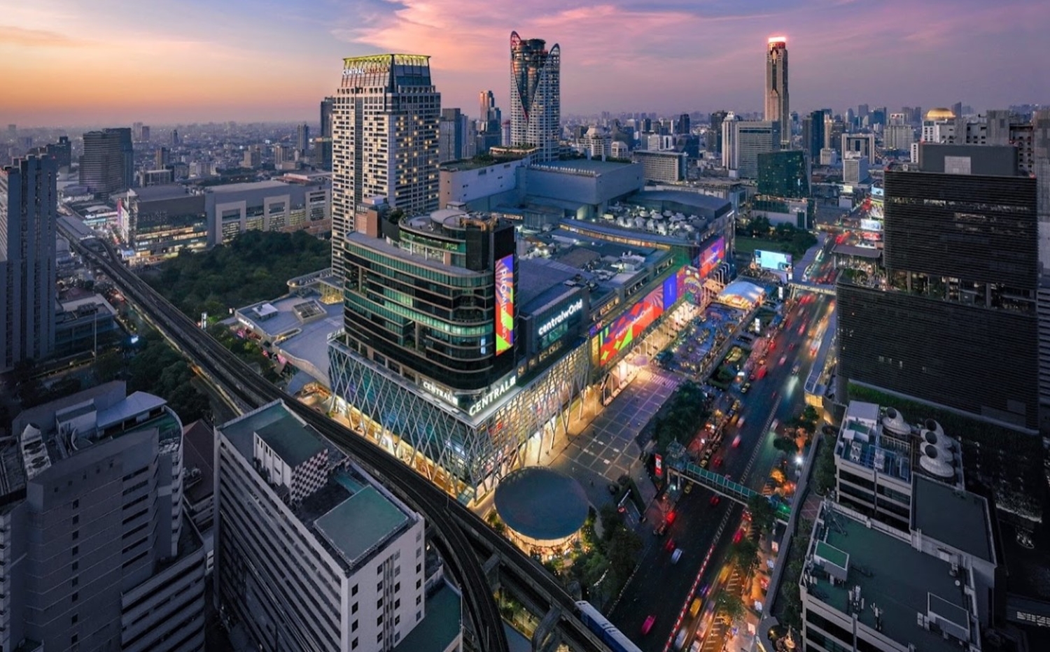อาคารเซ็นทรัลเวิลด์ ออฟฟิศเศส (CentralwOrld Offices) สำนักงานให้เช่าใจกลางกรุงเทพฯ ติดห้างเซ็นทรัลเวิลด์ ราชดำริ ราชประสงค์ ปทุมวัน