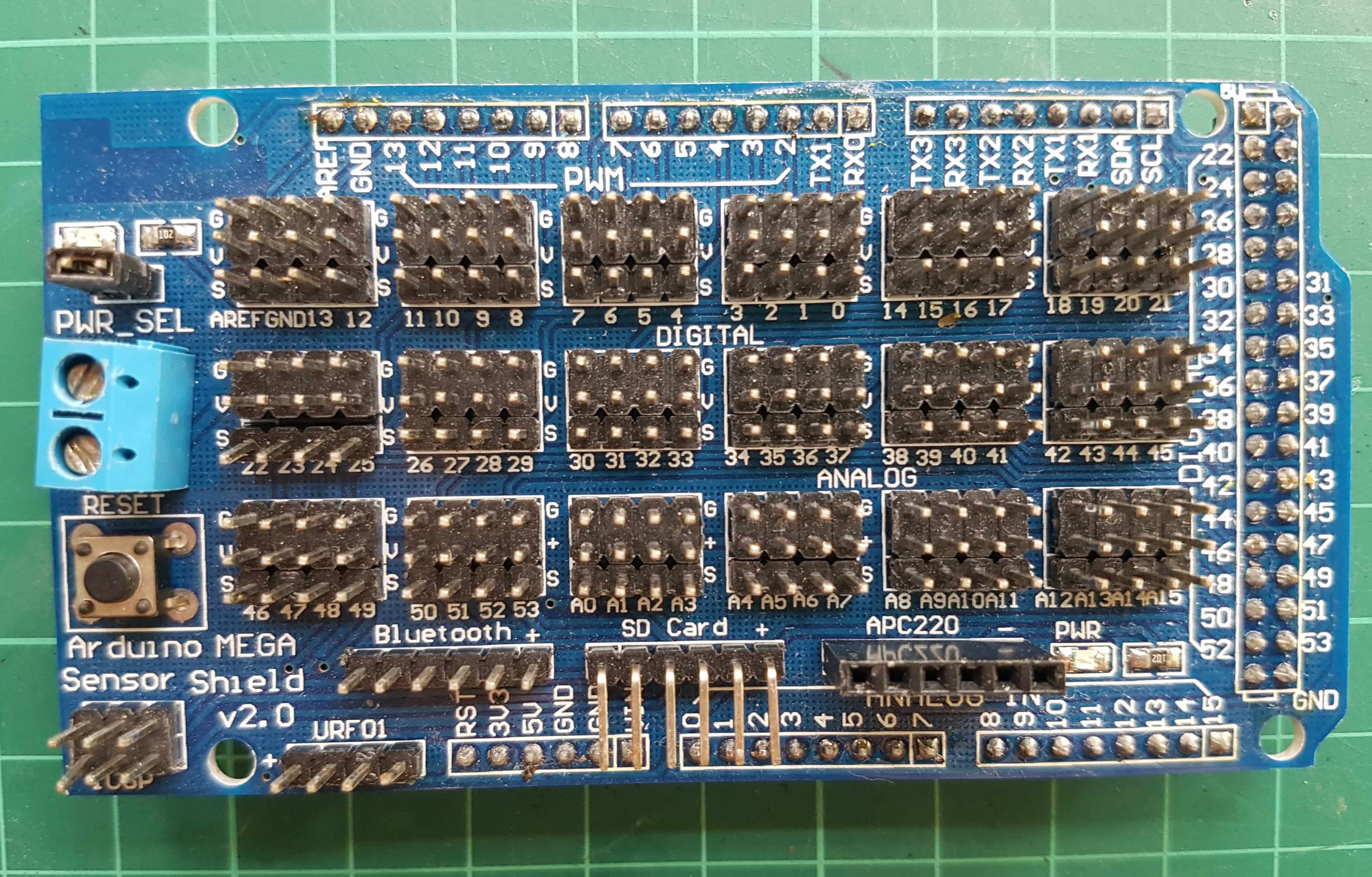 Mega Sensor Shield V1.0