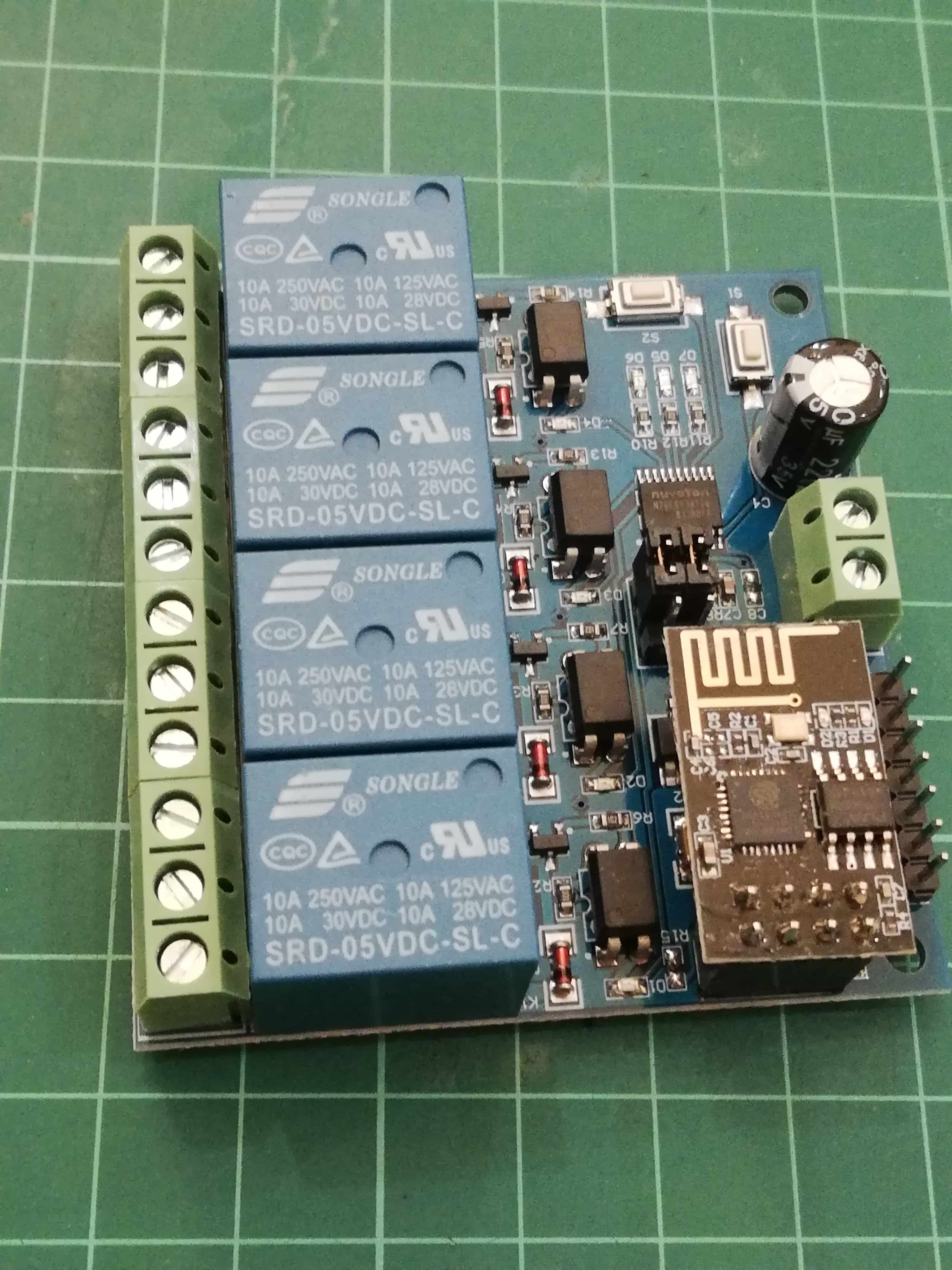 ESP-01 IoT Smart Relay 4 Channel