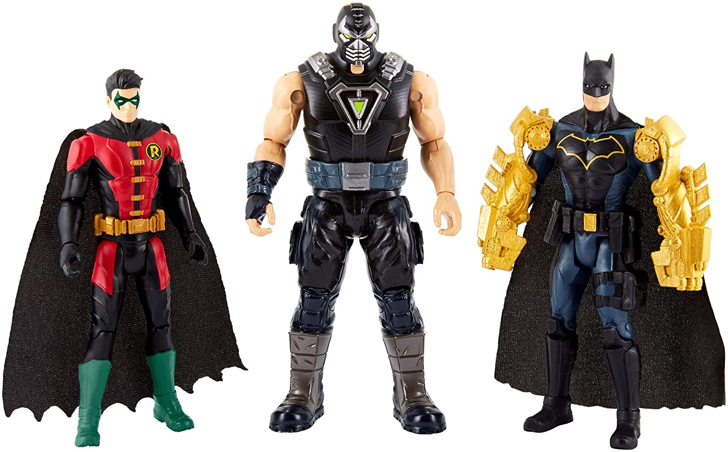 Mattel DC Comics BATMAN FVM57 Missions and Robin Vs Bane Action Figure แมทเทล ดีซี คอมมิคส์ แบทแมน มิชชั่น โรบิน ปะทะ เบน ขนาด 6 นิ้ว ลิขสิทธิ์แท้