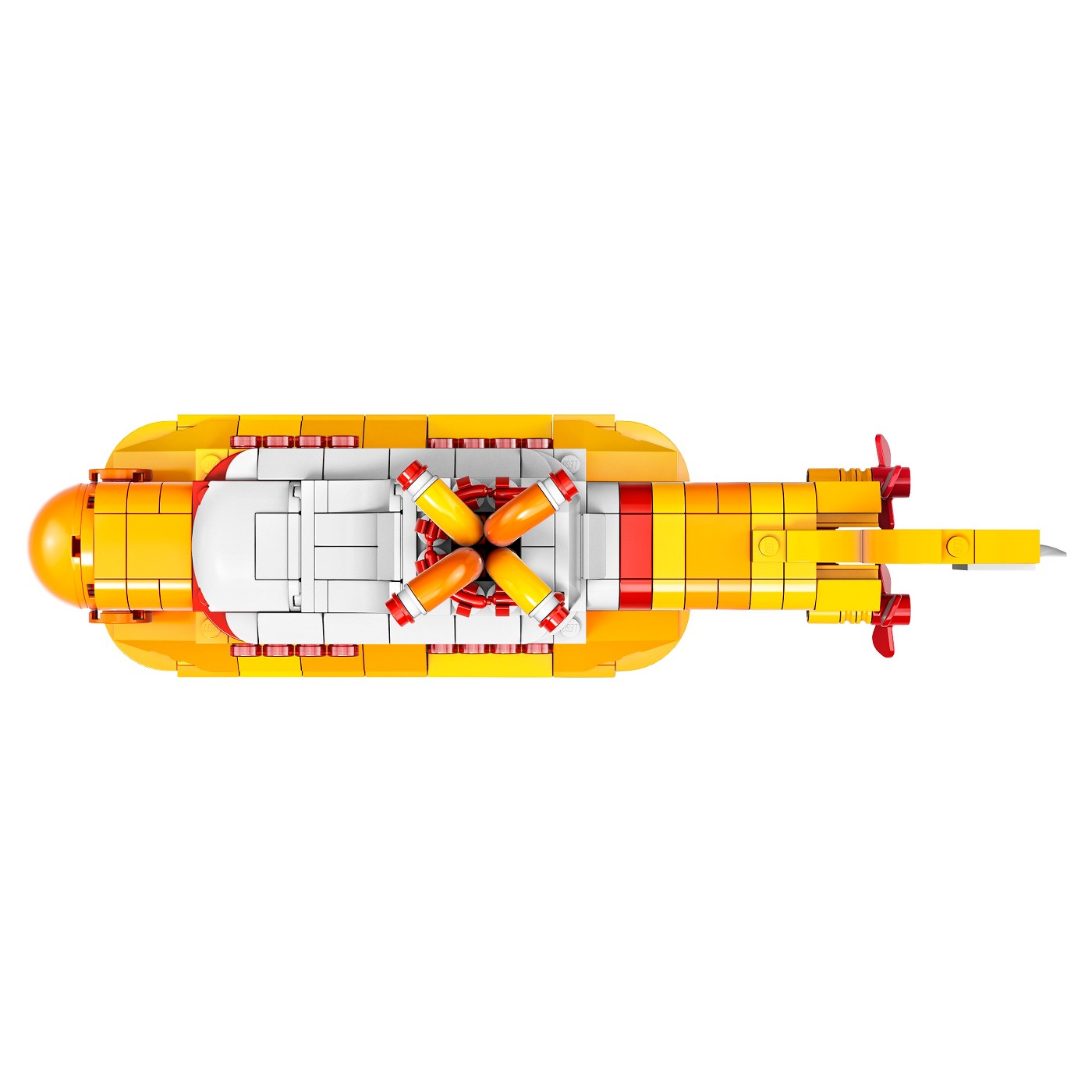 LEGO Ideas ตัวต่อเสริมทักษะ เดอะบีเทิลส์ The Beatles - Yellow Submarine รุ่น 21306