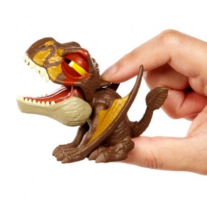 Mattel Jurassic World Snap Squad Attitudes Dimorphodon (GYN43) แมทเทล จูราสสิค เวิลด์ ของเล่นแอ็กชั่นฟิกเกอร์ไดโนเสาร์ ไดมอร์โฟดอน สีน้ำตาล