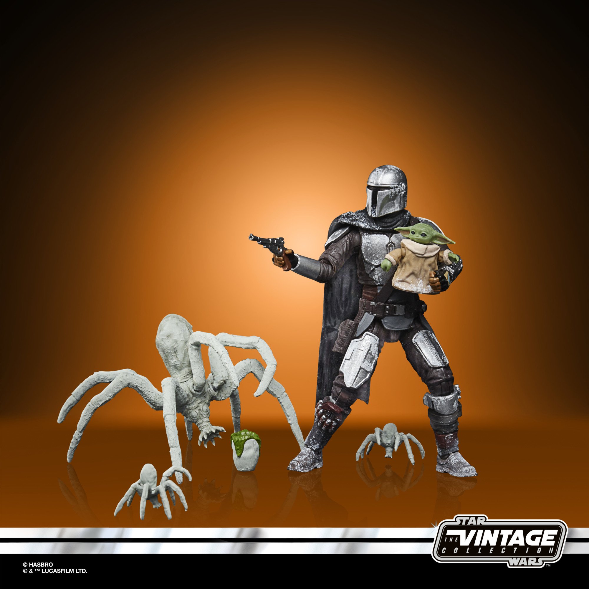 Hasbro Kenner The Vintage Collection Star Wars The Mandalorian & Grogu (Maldo Kreis) 3.75-inch-scale Action Figure ฮาสโบร สตาร์ วอร์ส หุ่นโมเดลฟิกเกอร์ แมนดาโรเลี่ยน และโกรกู ขนาด 3.75 นิ้ว ลิขสิทธิ์แท้