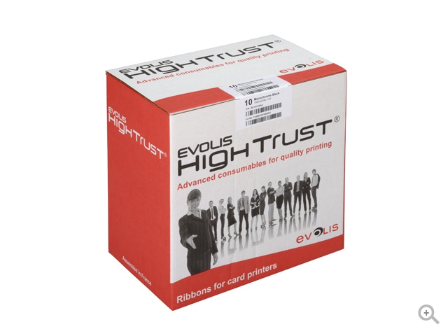 ขายถูก หมึกสี Color YMCKO-K Ribbon (200 Cards/Roll) สำหรับเครื่องพิมพ์บัตร Evolis Primacy