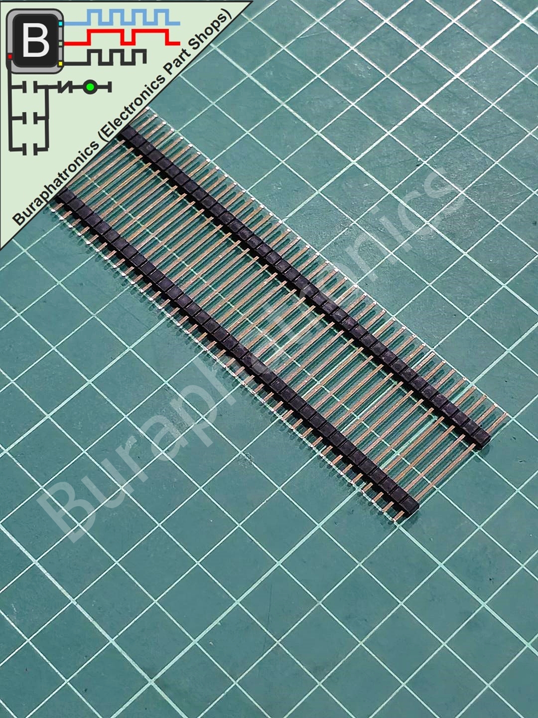 Male PinHeader 2.54mm (30 mm)