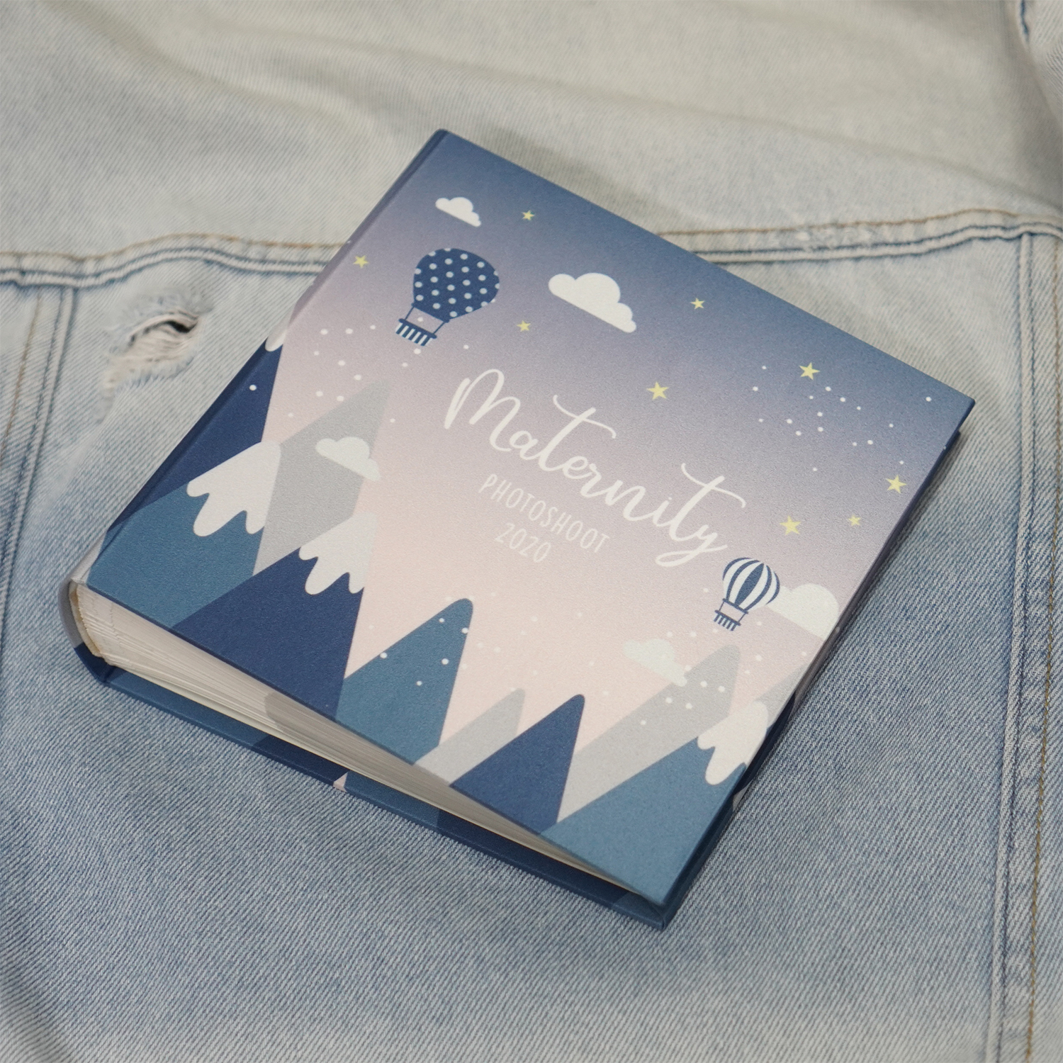 อัลบั้มสั่งทำใส่ชื่อ ลาย Mountain