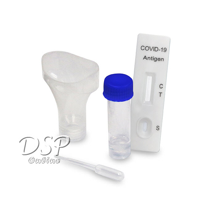 ขายถูก ชุดตรวจ ATK แบบน้ำลาย : 20 ชุด , 1กล่อง (20 ชุด/กล่อง) สามารถขอคืนภาษีได้ 1.5เท่า