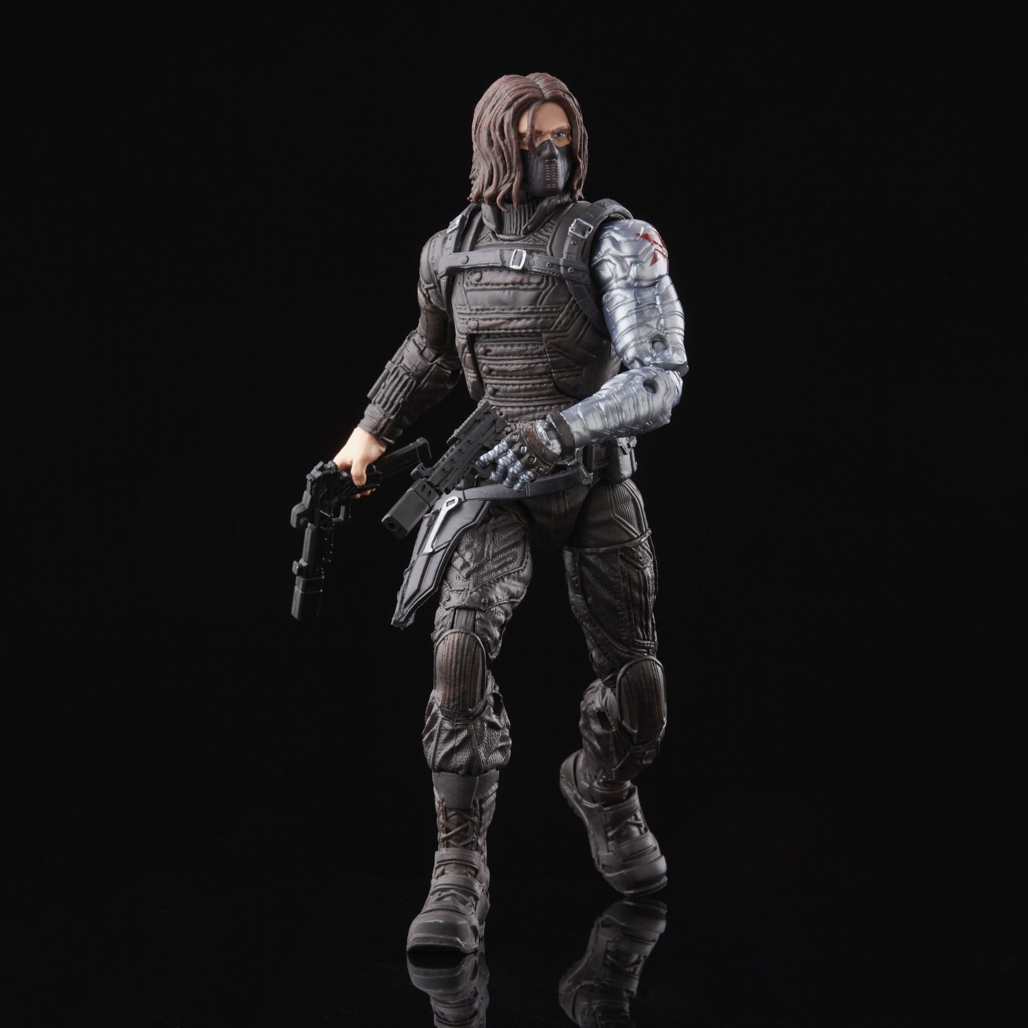 Hasbro Marvel Legends Series Winter Soldier 6-inch Figure ฮาสโบร มาร์เวล เลเจนด์ ซีรี่ย์ส หุ่นโมเดลฟิกเกอร์ วินเทอร์ โซลเยอร์ ขนาด 6 นิ้ว ลิขสิทธิ์แท้
