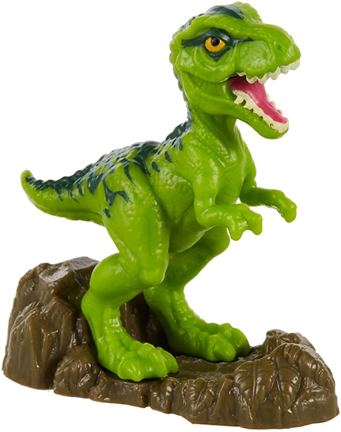 Mattel Jurassic World - Mini Figure 5cm Tyrannosaurus Rex (GXB09) แมทเทล จูราสสิค เวิลด์ ของเล่นแอ็กชั่นฟิกเกอร์ไดโนเสาร์ ไทแรนโนซอรัส เร็กซ์ (ที. เร็กซ์)