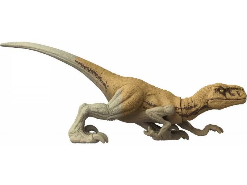 Mattel Jurassic World Ferocious Pack Atrociraptor (HDX30) แมทเทล จูราสสิค เวิลด์ ของเล่นแอ็กชั่นฟิกเกอร์ไดโนเสาร์ อโทรซิแรปเตอร์ สีน้ำตาล