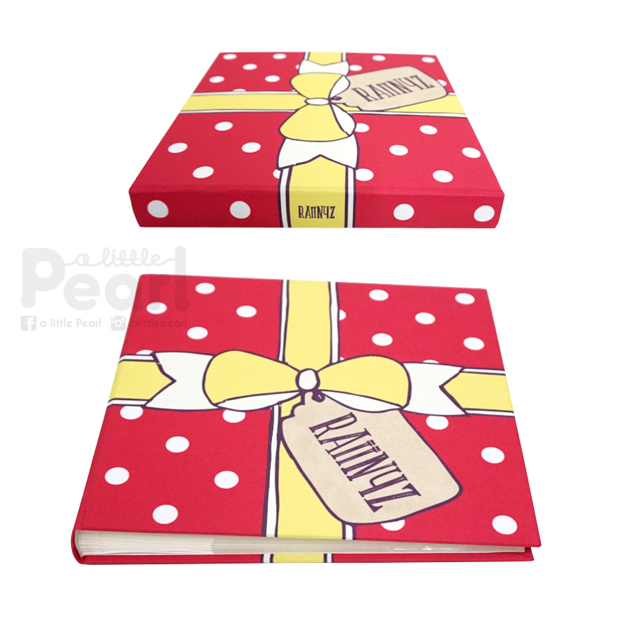 อัลบั้มสั่งทำใส่ชื่อ ลายกล่องของขวัญ - Gift Box