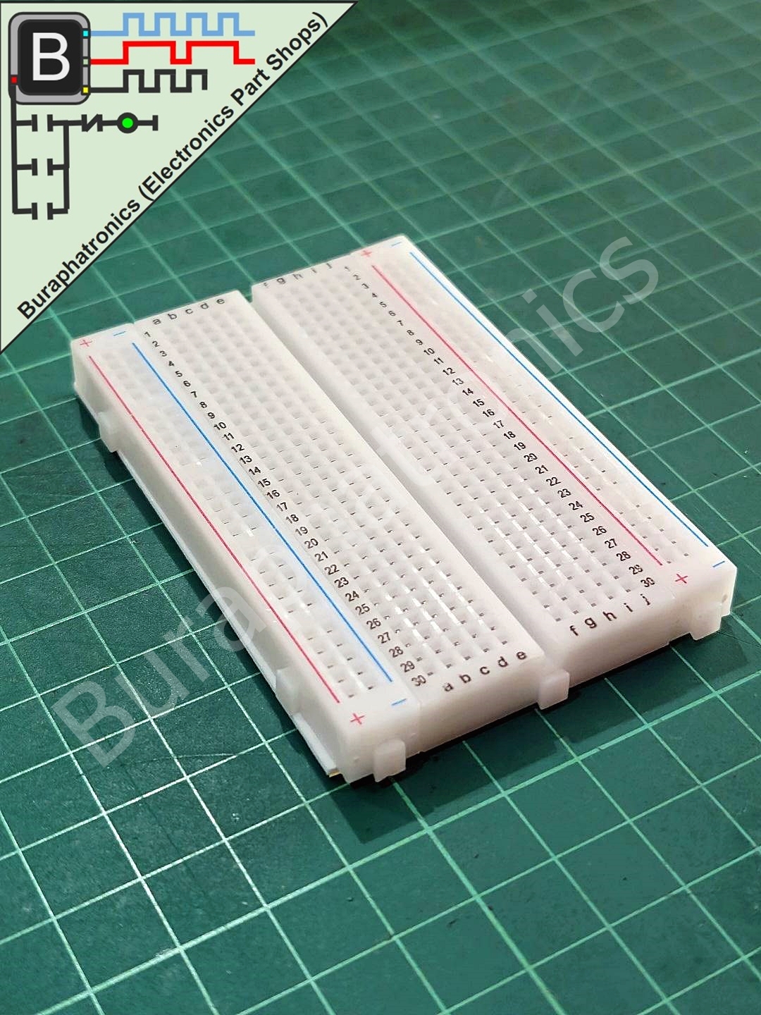 Bread Board 400 Hole (บอร์ดทดลองวงจร 400 รู)