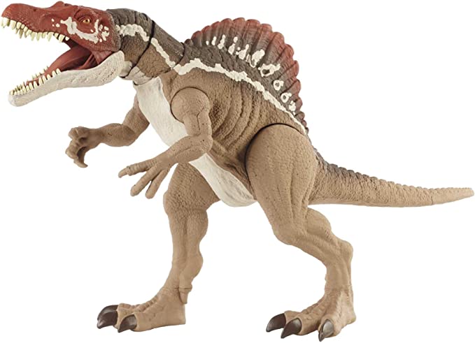 Mattel Jurassic World Extreme Chompin' Spinosaurus (HCG54) แมทเทล จูราสสิค เวิลด์ ของเล่นแอ็กชั่นฟิกเกอร์ไดโนเสาร์ สไปโนซอรัส