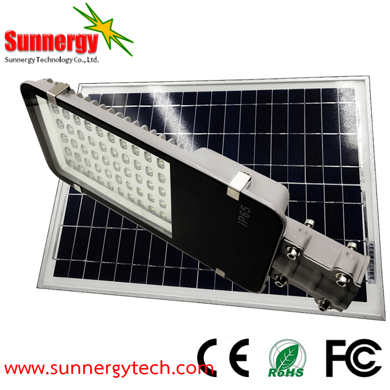 โคมไฟ LED Solar Street Light ขนาด 50W รุ่น STCLF-SLS50W