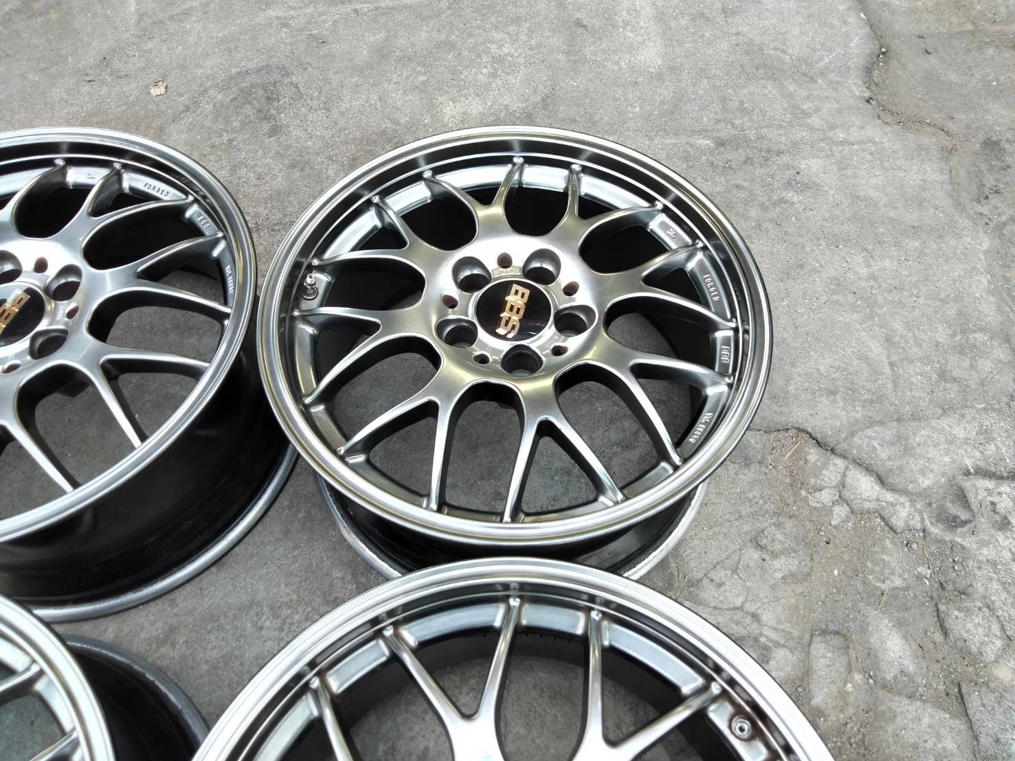 ล้อแท้ BBS RG-R RG718H 17" TOP FORGED