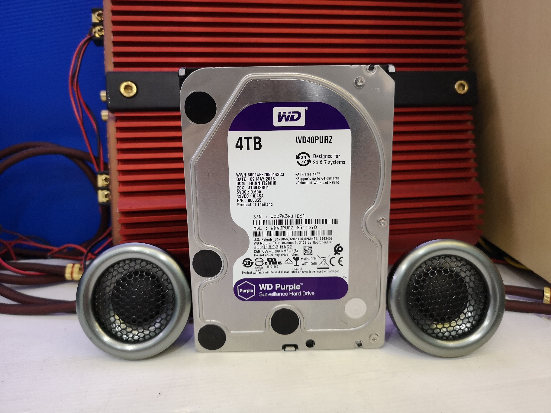 4TB. WD Purple WD40PURZ 06/2021