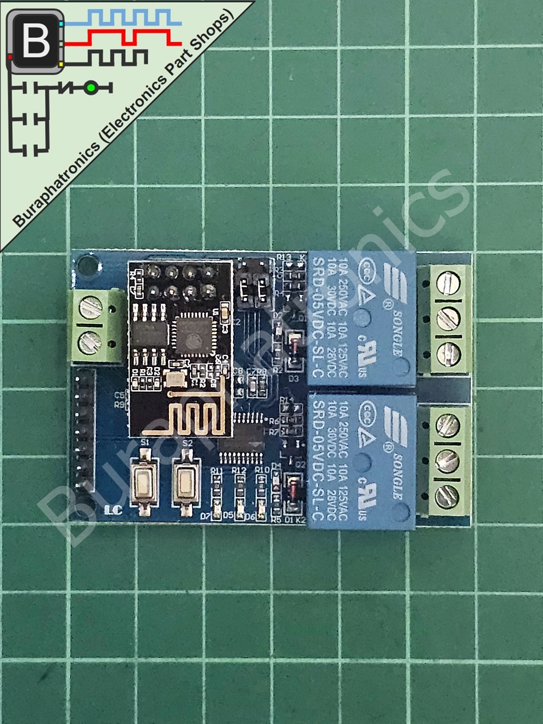 ESP-01 IoT Smart Relay 2 Channel