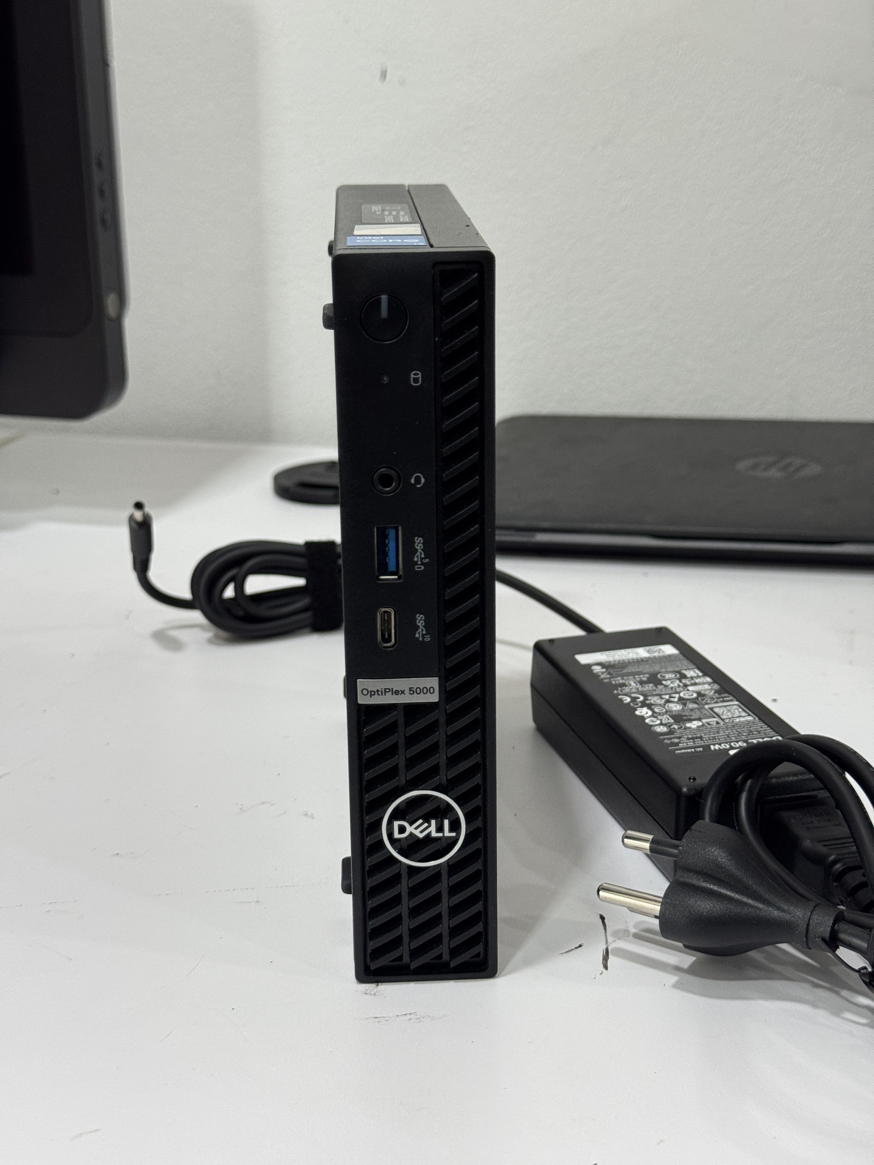 คอมพิวเตอร์ มินิพีซี Dell OptiPlex 5000 Micro(i3-12100T/16GB/M.2 256GB/HDD 1TB)+Adapter