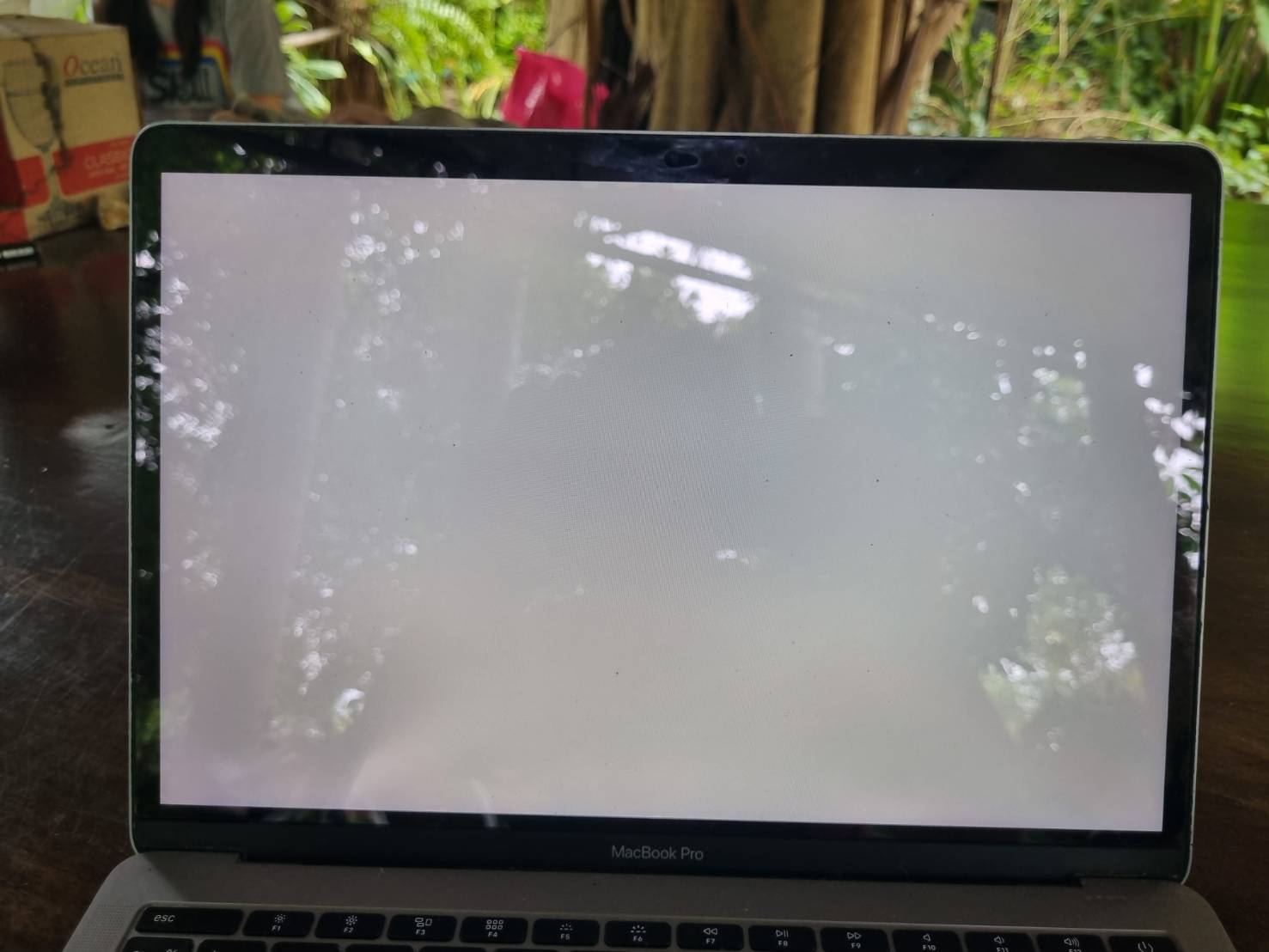 Macbook Pro 2017 i5 Ram8 SSD 128GB แบตเสื่อม จอไบท์