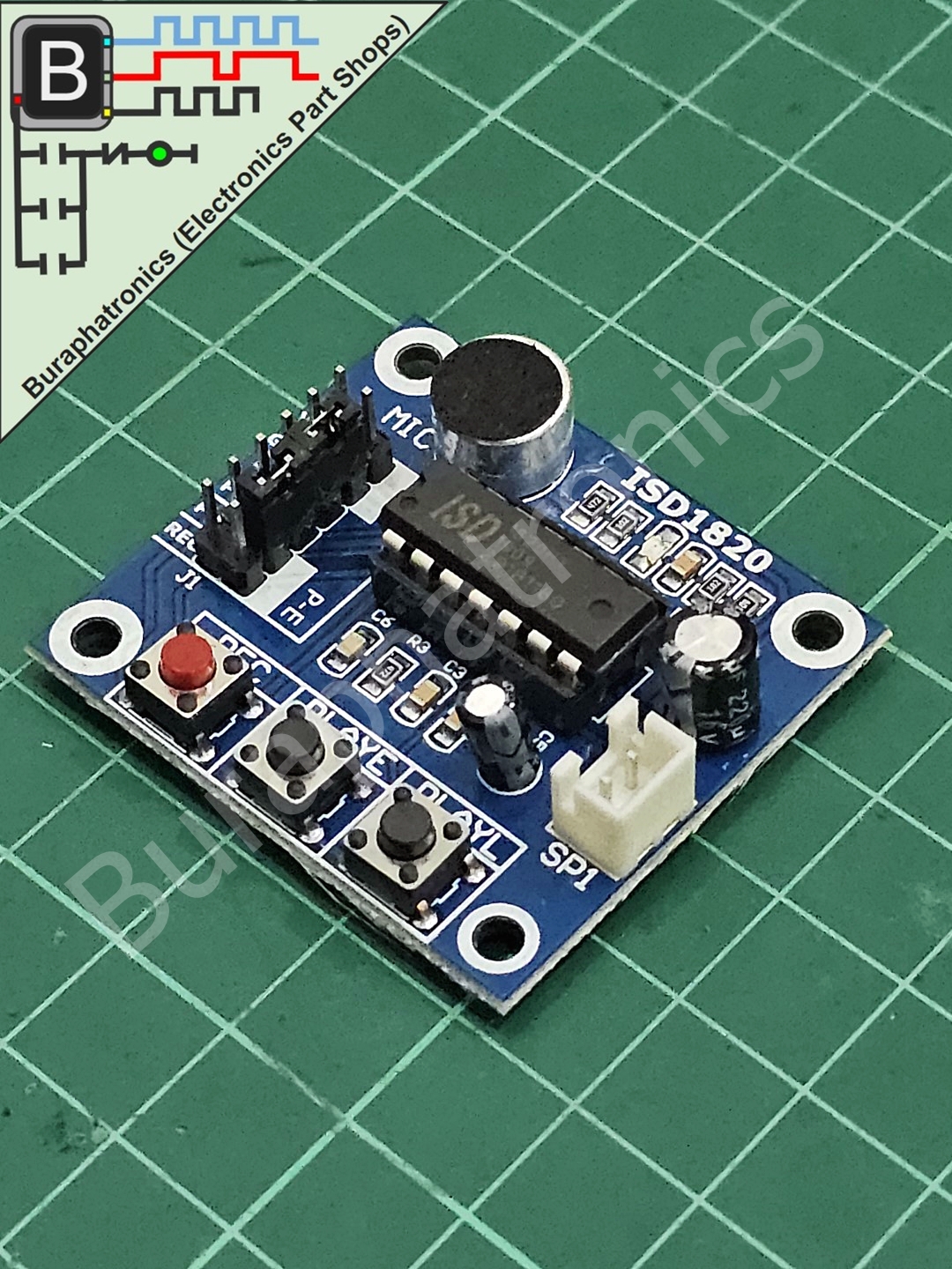 ISD1820 Voice Recording โมดูลบันทึกเสียง