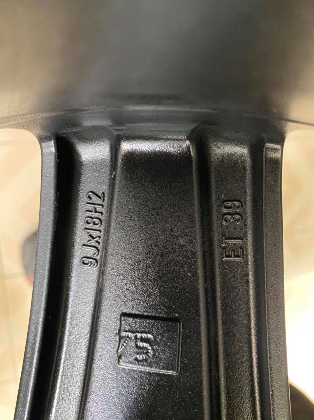 ล้อแท้ AMG st3 new 18" w211