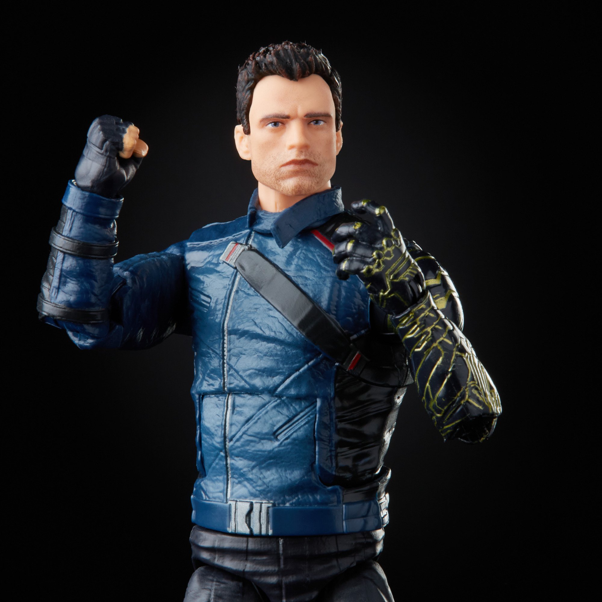 Hasbro Marvel Legends Series Winter Soldier 6-inch Figure ฮาสโบร มาร์เวล เลเจนด์ ซีรี่ย์ส หุ่นโมเดลฟิกเกอร์ วินเทอร์ โซลเยอร์ ขนาด 6 นิ้ว (No BAF) ลิขสิทธิ์แท้