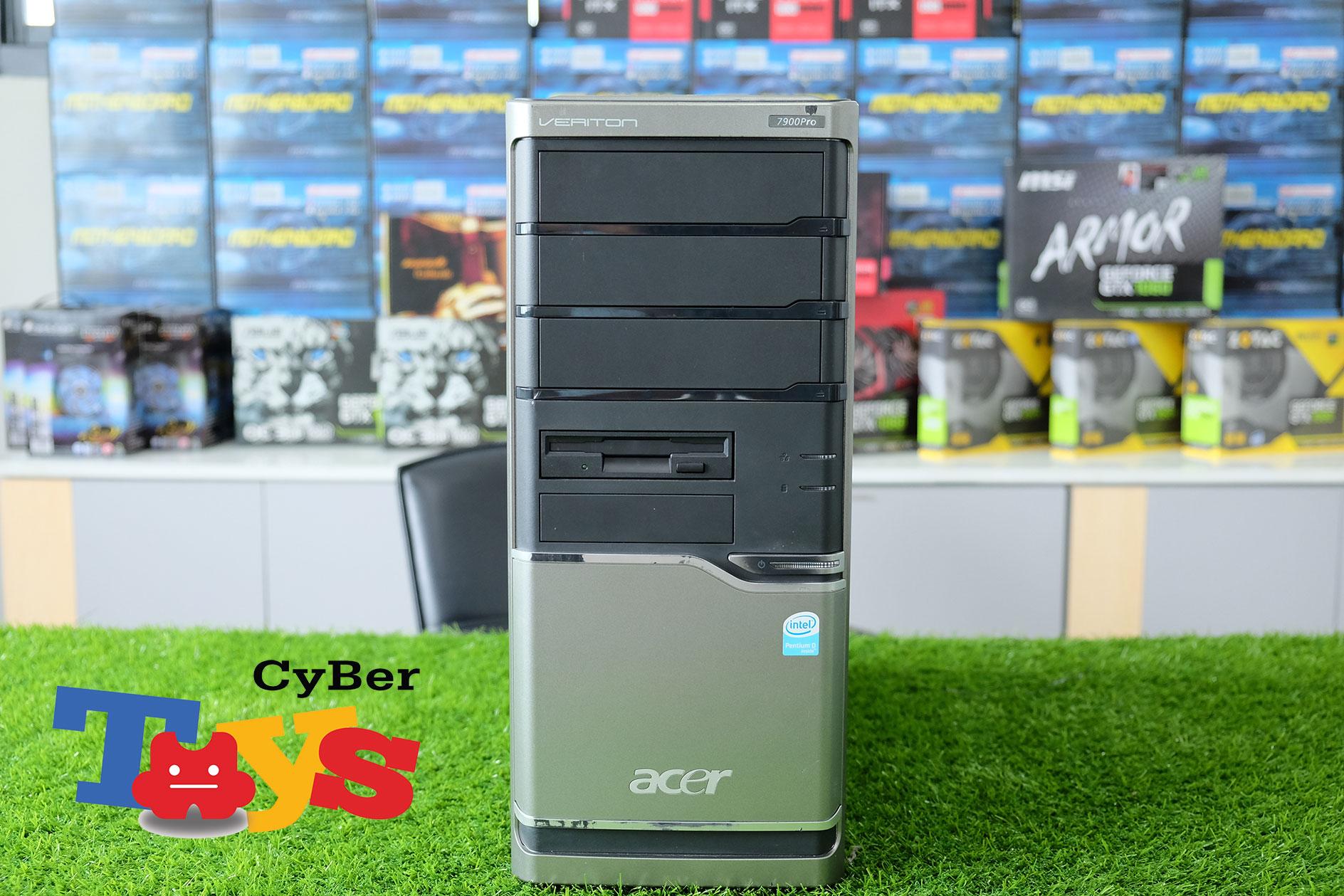 Acer 7900 Pro Q6600 Ram 4 GB HDD 500 GB เหมาะสำหรับคนหาคอมพิวเตอร์ ไว้ดูหนังฟังเพลง งบน้อย