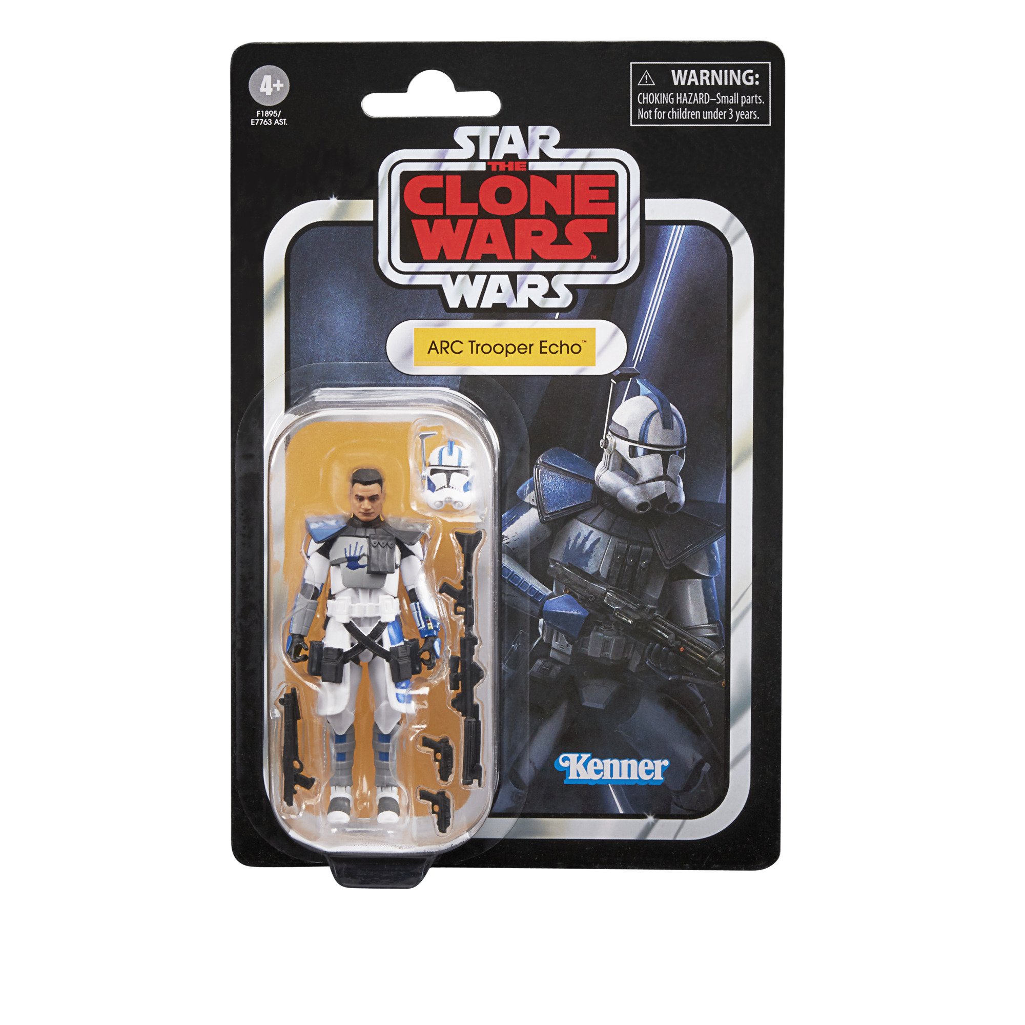 Hasbro Kenner The Vintage Collection Star Wars ARC Trooper Echo 3.75-inch-scale Figure ฮาสโบร สตาร์ วอร์ส หุ่นโมเดลฟิกเกอร์ อาร์ค ทรูปเปอร์ เอคโค่ ขนาด 3.75 นิ้ว ลิขสิทธิ์แท้