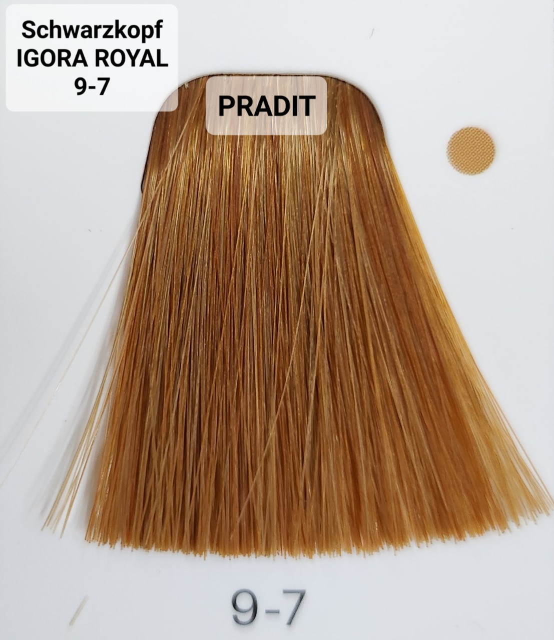 Schwarzkopf Igora Royal ครีมย้อมผม อีโกร่า รอยัล เบอร์ 9-7 (60ml) 80 กรัม