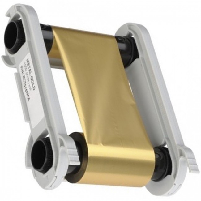 ขายถูก หมึกทอง Gold Monochrome Ribbon (1000 Cards/Roll) สำหรับเครื่องพิมพ์บัตร Evolis Zenius and Primacy