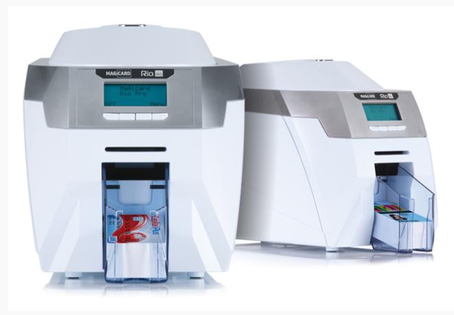 เครื่องพิมพ์บัตรพลาสติก MagiCard Rio Pro