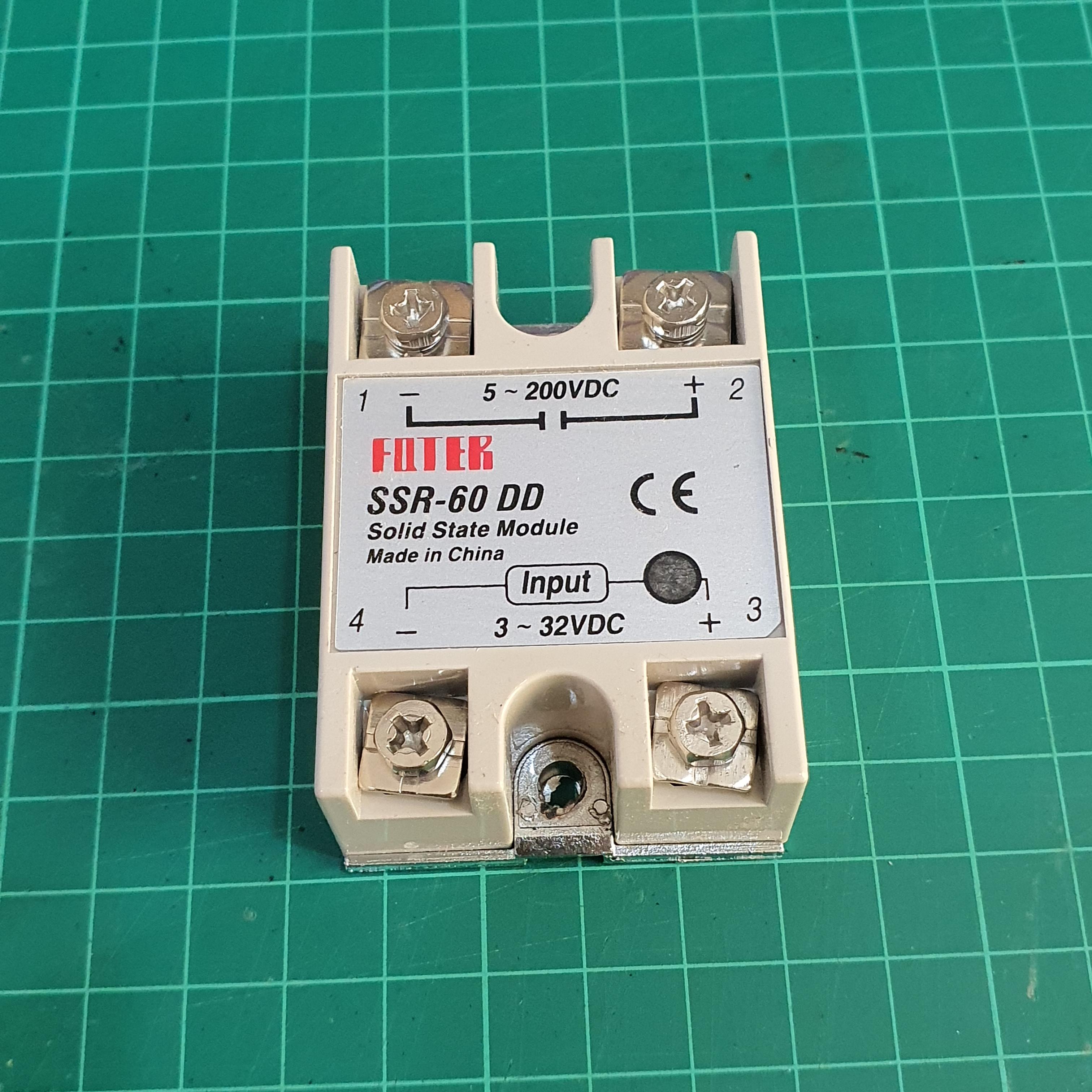 SSR-60DD 5-200VDC 60A