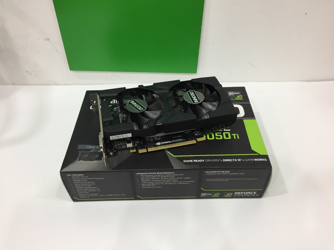 INNO3D GEFORCE GTX 1050 TI X2 4GB.