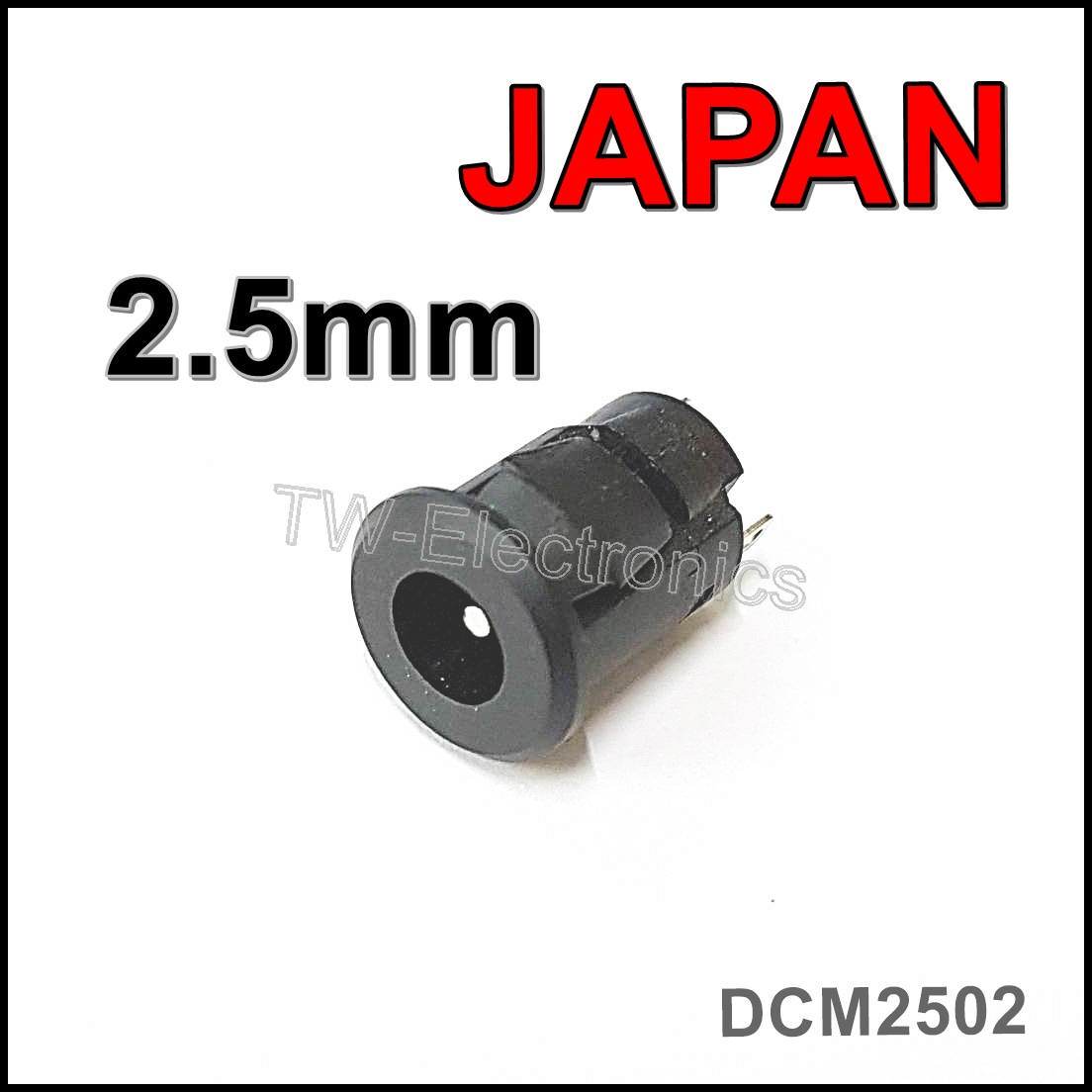 DC 2.5mm ติดแท่น / DCM2502