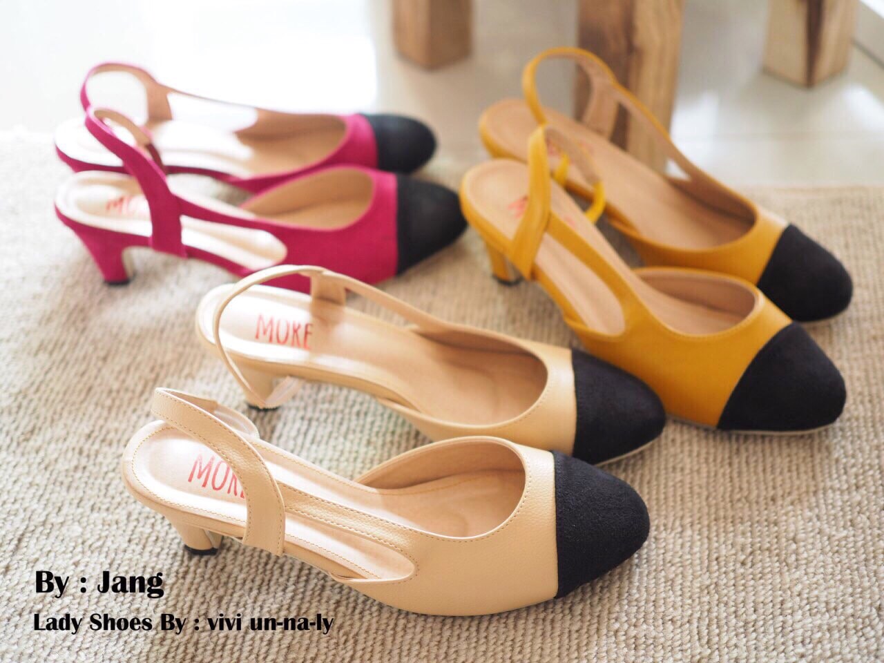 รองเท้า Sling Back Classic Shoes (มี3สี)