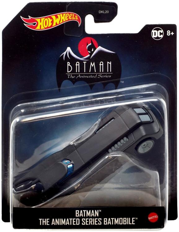 โมเดลรถแบทแมนฮอทวีล Hot Wheels DC Comics Premium 1:50 Scale Batman Wave 3 - Batman the Animated Series Batmobile