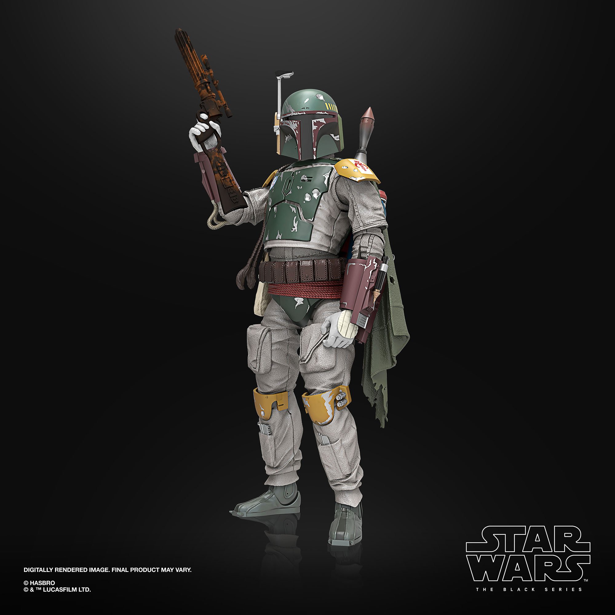 Hasbro Star Wars The Black Series Boba Fett 6-inch Action Figure ฮาสโบร สตาร์ วอร์ส เดอะ แบล็ค ซีรีส์ หุ่นโมเดลฟิกเกอร์ โบบา เฟทท์ ขนาด6 นิ้ว ลิขสิทธิ์แท้