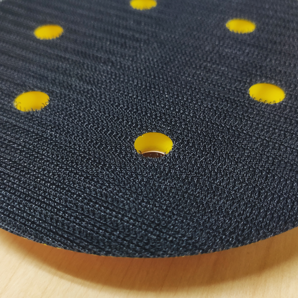 แป้น 6 นิ้ว-6 รู หลังสักหลาด