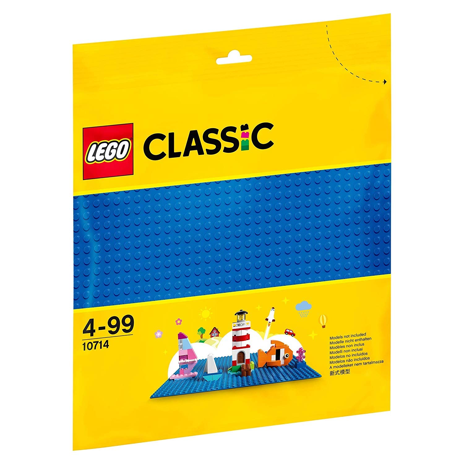 LEGO Classic Blue Baseplate ตัวต่อเสริมทักษะ เลโก้ คลาสสิค บลู เบสเพลต รุ่น 10714