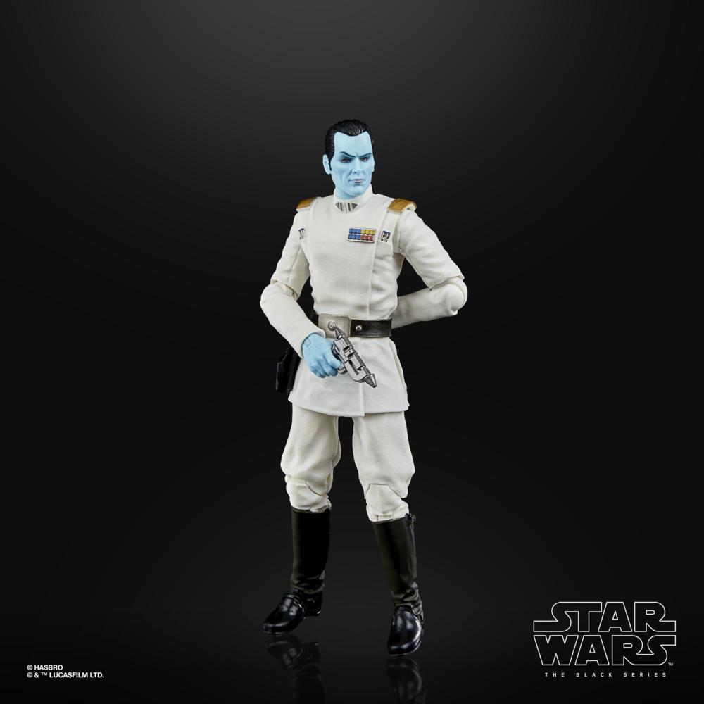 Hasbro Star Wars The Black Series Archive Grand Admiral Thrawn 6-inch Action Figure ฮาสโบร สตาร์ วอร์ส เดอะ แบล็ค ซีรีส์ หุ่นโมเดลฟิกเกอร์ จอมพลธรอว์น ขนาด6 นิ้ว ลิขสิทธิ์แท้