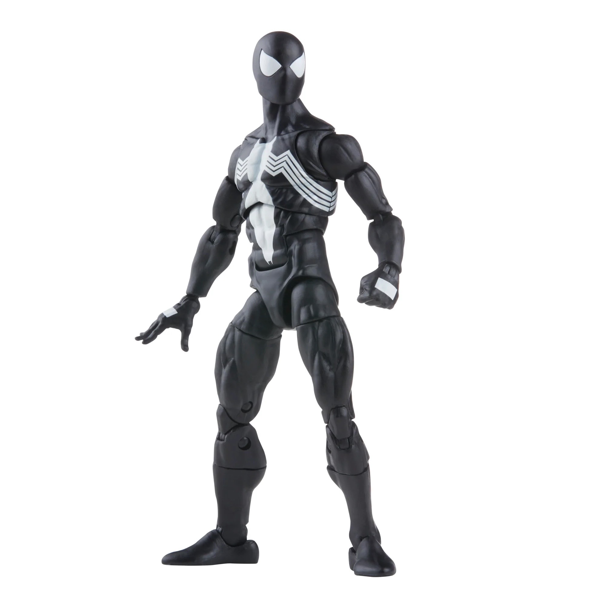 Hasbro Marvel Legends Retro Collection Symbiote Spider-Man 6-inch Figure ฮาสโบร มาร์เวล เลเจนด์ ซีรี่ย์ส หุ่นโมเดลฟิกเกอร์ ซิมไบโอต สไปเดอร์-แมน ขนาด 6 นิ้ว ลิขสิทธิ์แท้