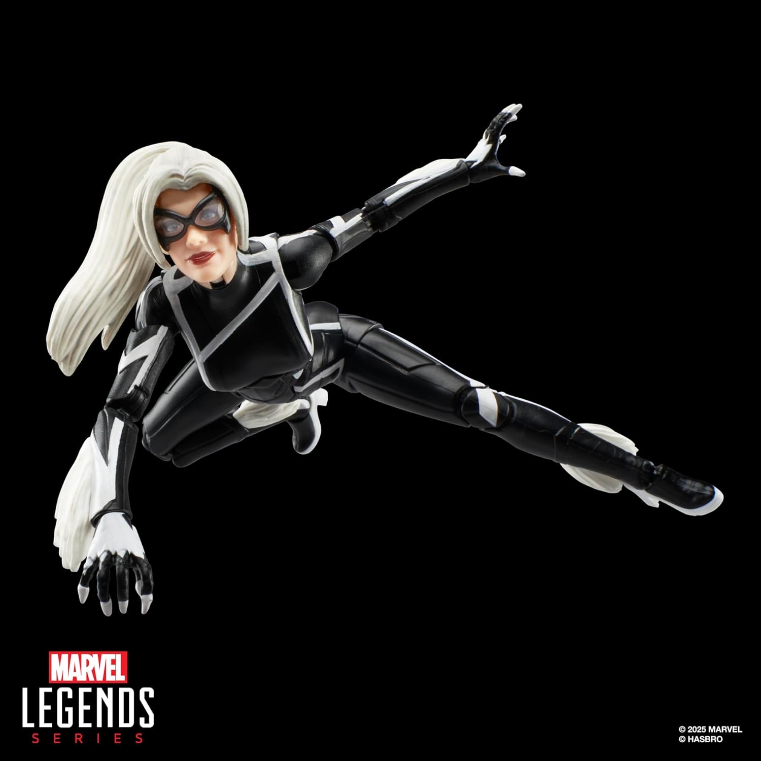 Hasbro Marvel Legends Series Gamerverse Black Cat Felicia Hardy Action Figure ฮาสโบร มาร์เวล เลเจนด์ ซีรี่ย์ส หุ่นโมเดลฟิกเกอร์ เกมเมอร์เวิร์ส แบล็ค แคท เฟลิเซีย ฮาร์ดี้ ขนาด 6 นิ้ว ลิขสิทธิ์แท้