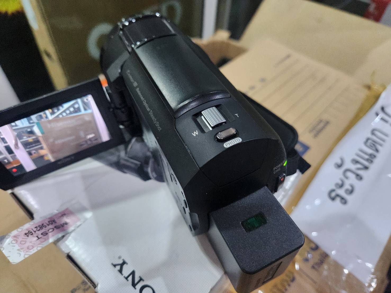 กล้อง Sony Handycam FDR-AX43 + กระเป๋า
