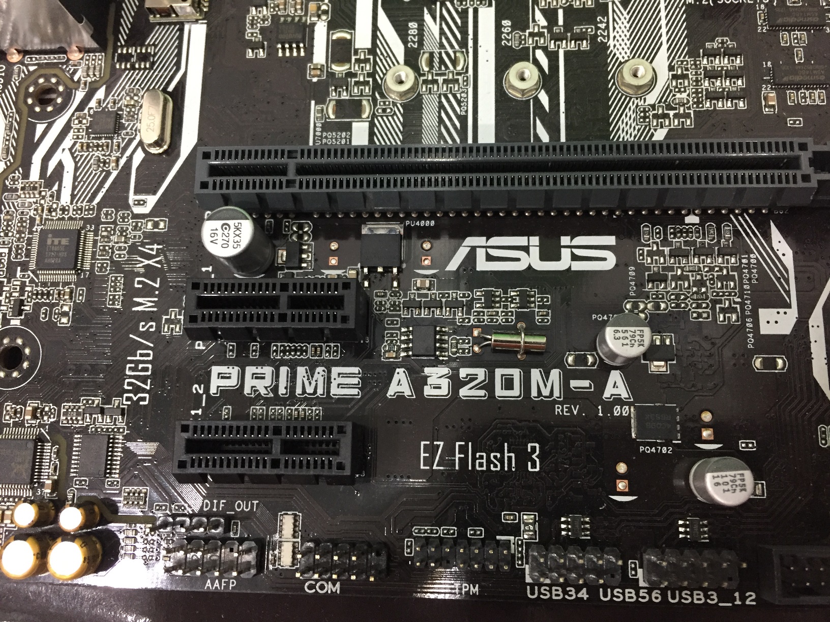 ASUS Prime A320M-A ประกัน3ปี ไม่มีฝาหลัง